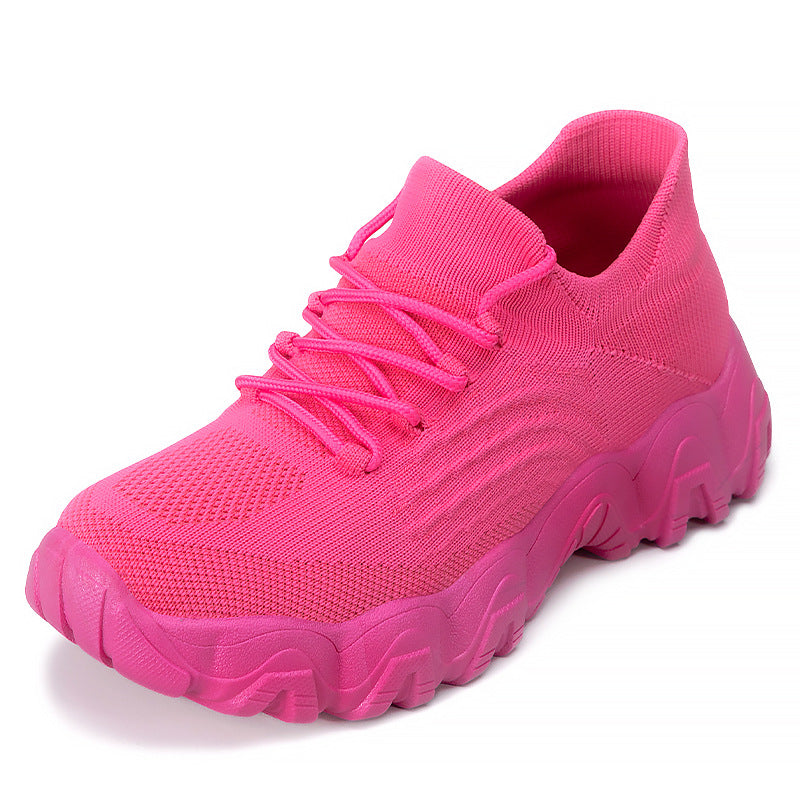 Mesh Lace Up Lightweight Classic Slip on Sneakers for Women