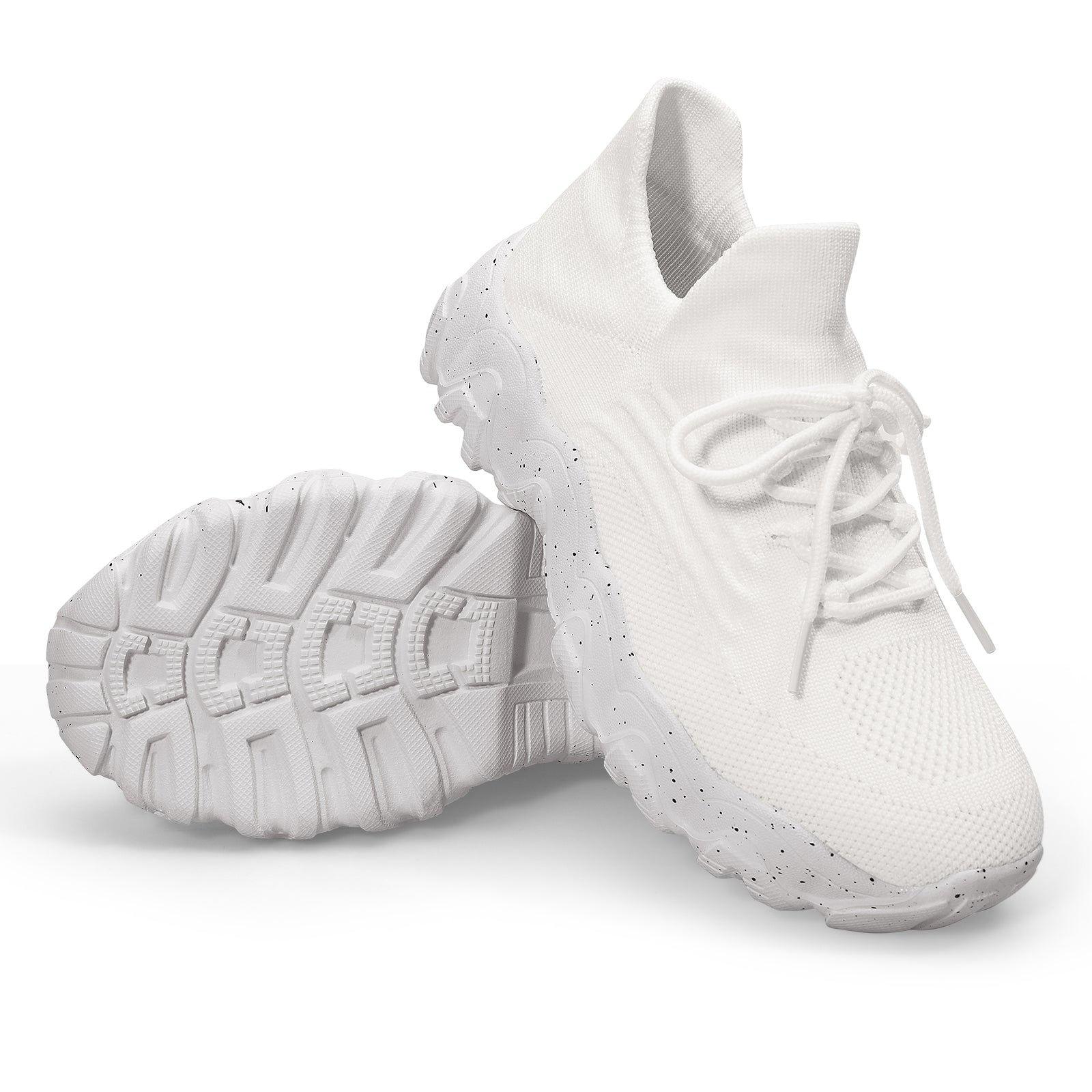 Colorful Lace Up Lightweight Slip on Walking Shoes for Women