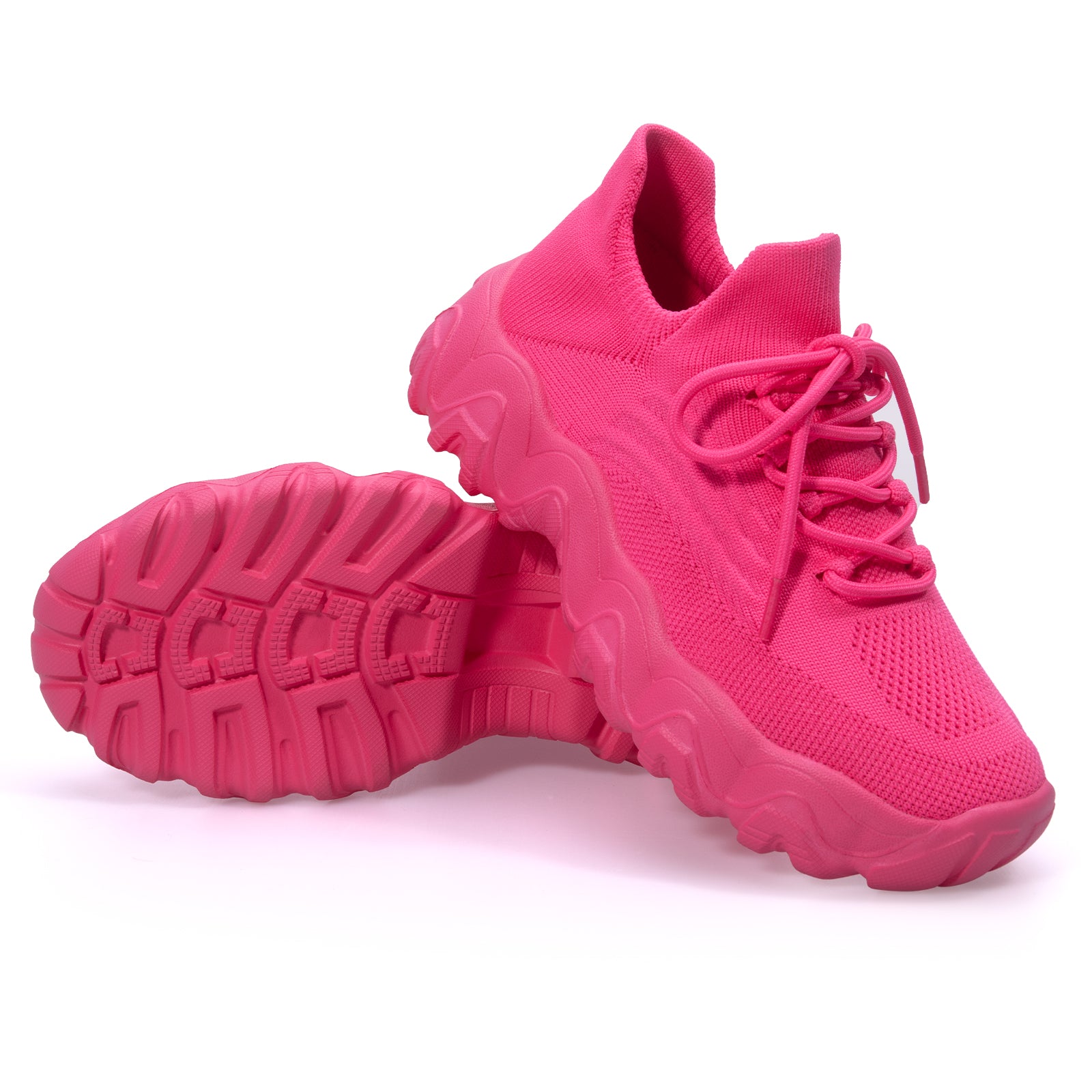 Colorful Lace Up Lightweight Slip on Walking Shoes for Women